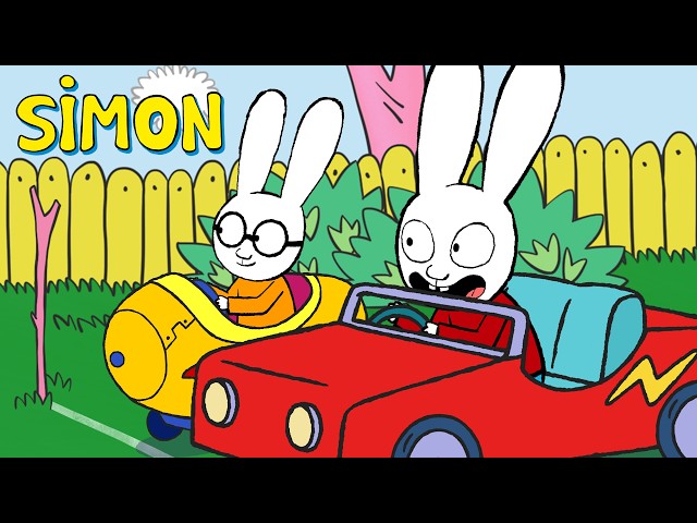 La voiture supersonique ! 🚗⚡ | Simon | Épisodes Complets | 1h | S3 | Dessin animé pour enfants