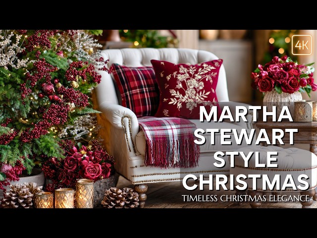 Martha Stewart Christmas Home Décor Magic 2025: Timeless Holiday Decor Ideas For Every Room