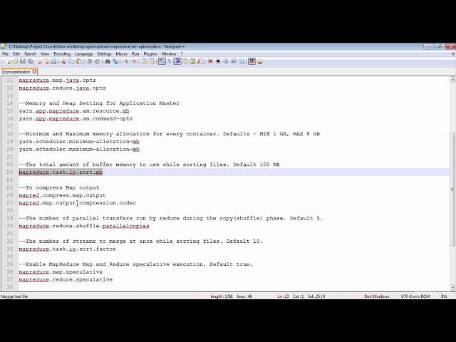 069 MapReduce Tuning