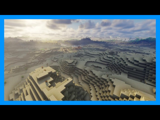 Minecraft world Flyby