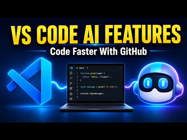 Code 10x Faster with GitHub Copilot in VS Code | Visual Studio Code AI