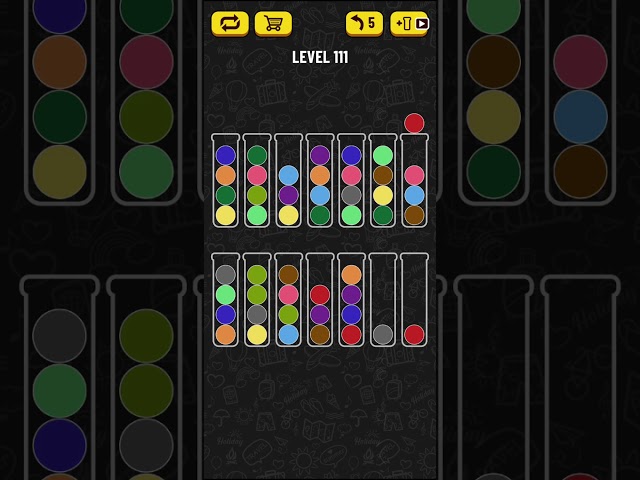 Ball Sort Puzzle - level 111