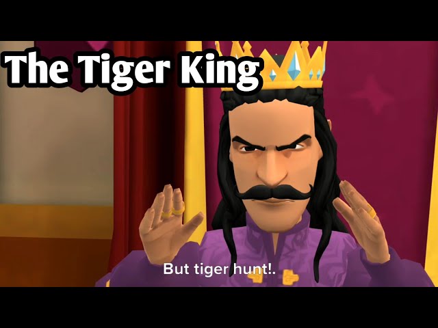 The Tiger King Class 12 animation in English