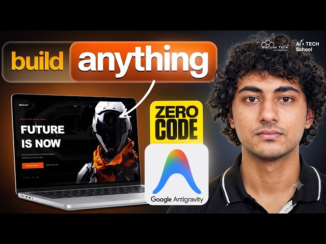 Build a Website for FREE with Google Antigravity (No Coding)