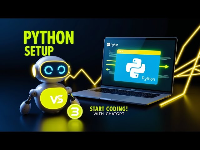 Learn Python with ChatGPT! Basic Setup & Getting Started with Python (Step-by-Step Guide)