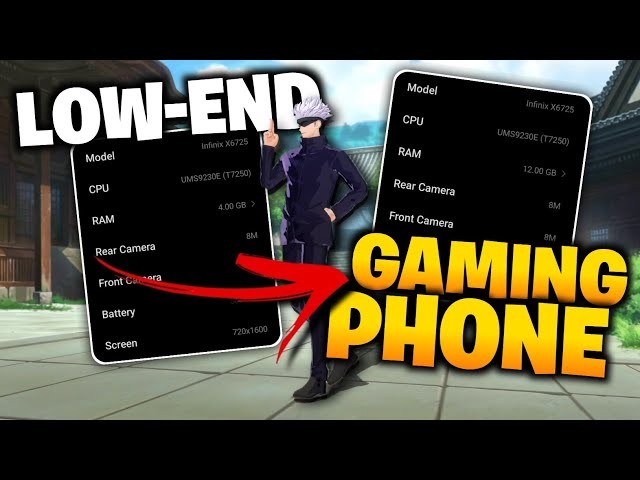 I Turned My Low-End Phone Into a Gaming Phone! (4GB RAM Feels Like 12GB)