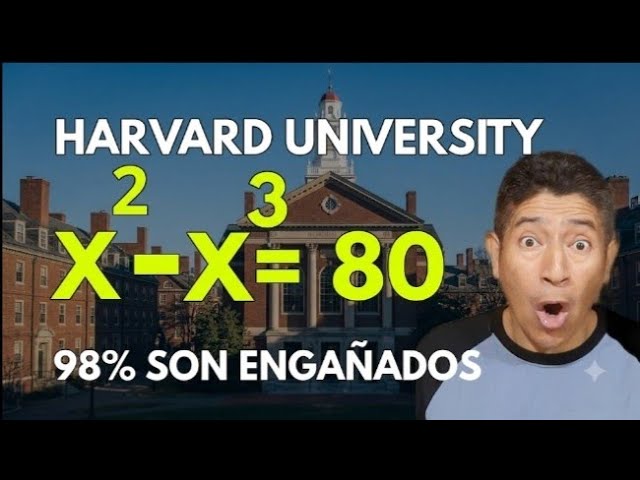 🧠EQUATION THAT FOOLS MANY, EVEN HARVARD UNIVERSITY STUDENTS 🤔