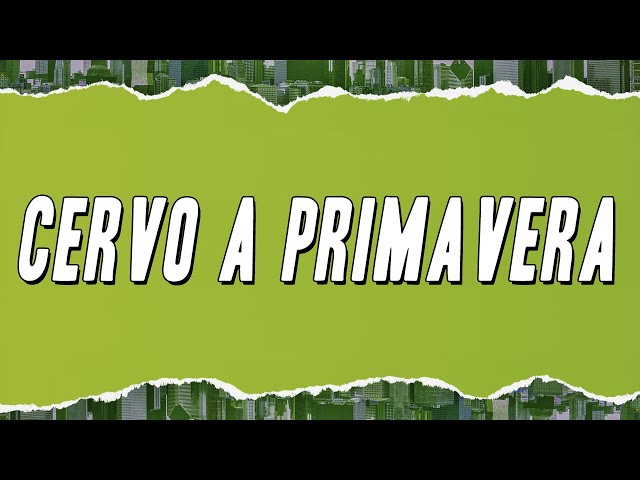 Riccardo Cocciante - Cervo a primavera (Testo)