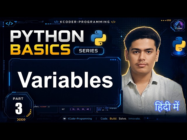 Variables, Functions & print() | Python basics part 3 #kcoder #python #coding