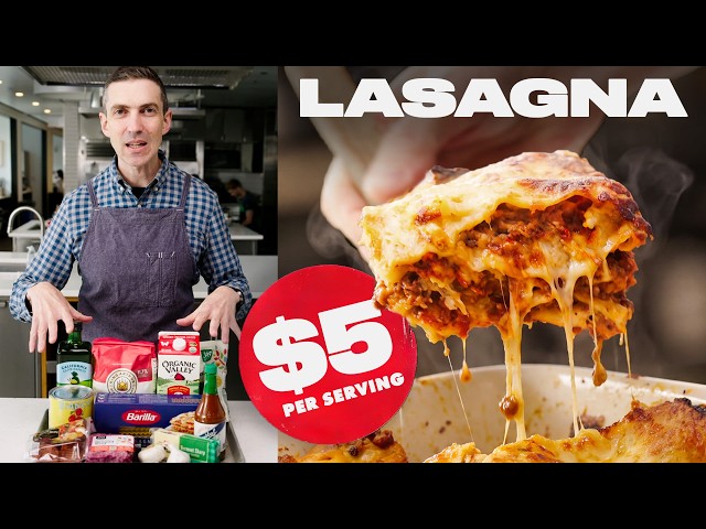 How to Make Restaurant-Quality Lasagna on a Budget | Bon Appétit