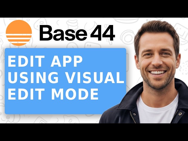 How to Edit Your App in Base44 Using Visual Edit Mode