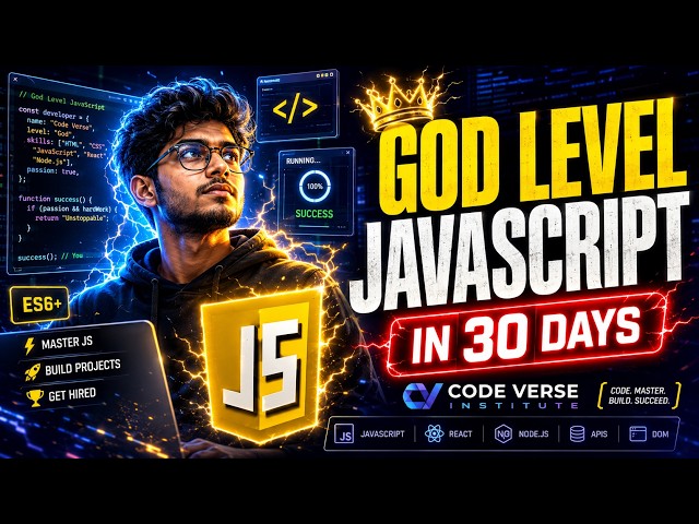 JavaScript Tutorial #1 | Variables, Data Types & Arithmetic Operators
