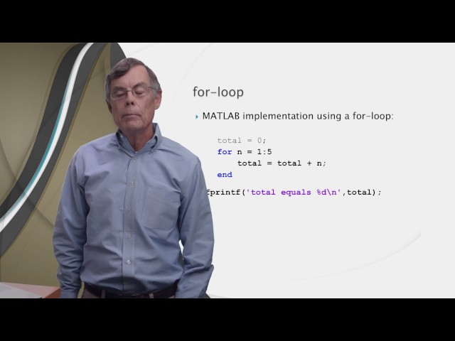6.1 MATLAB Basics to Advance: for loops in MATLAB (31/40)