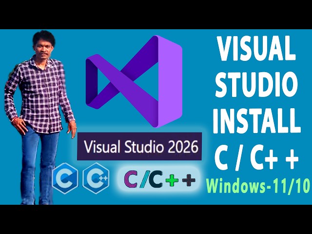 How to install C++ in Visual Studio on Windows 11