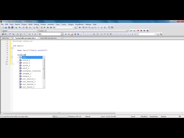 Each character of string print a new line on execution screen. & use of string variable.