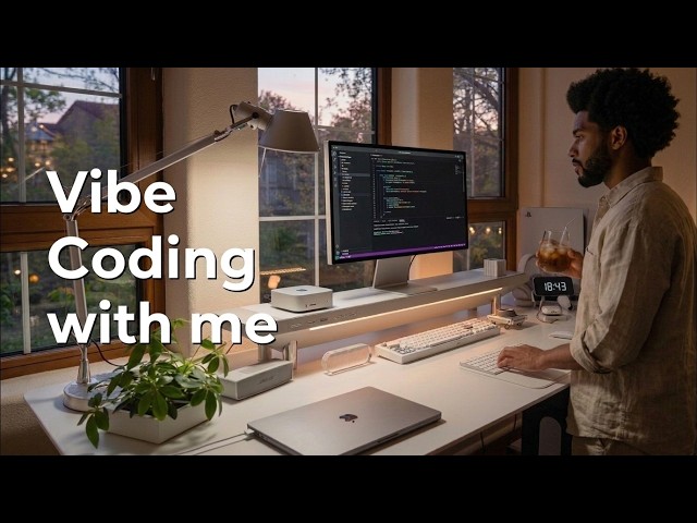 4 Hours of Vibe Coding ASMR 💻 | No Talking, Deep Focus | OpenCode + Claude Code