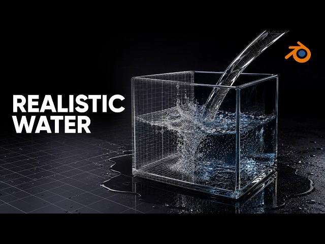 How to Create Realistic Water in Blender | Fluid Simulation Tutorial