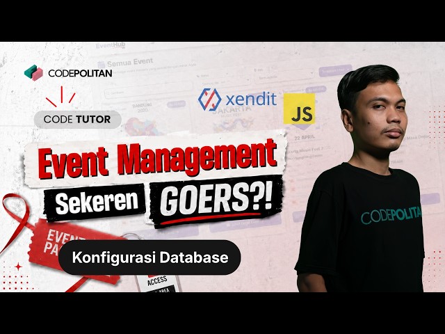 EP 26 | Project Database Configuration | Tutorial on Creating an Event Management Website with Ex...