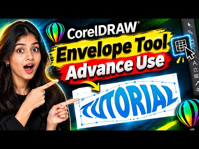 I Discovered CorelDRAW’s SECRET Envelope Tool Tricks