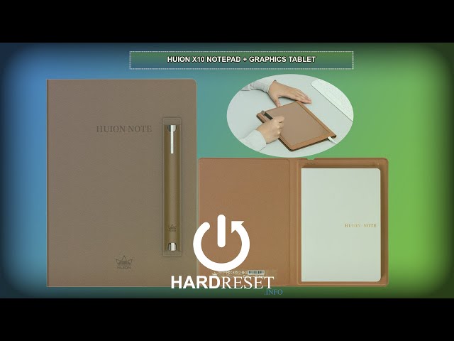 HUION Note X10 Smart Notebook - Unboxing - Setup - Connect to Phone & Computer