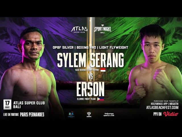 HOLYWINGS SPORT NIGHT VOL.9 -  SYLEM SERANG VS ERSON