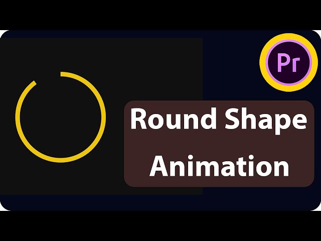 What Premiere Pro's TOP Animators Know About Round Shape Animation That You Don't