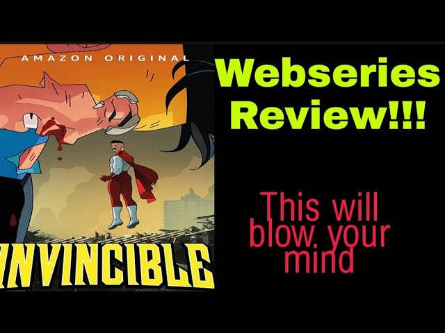 Invincible series Review 🤩🤩🤩