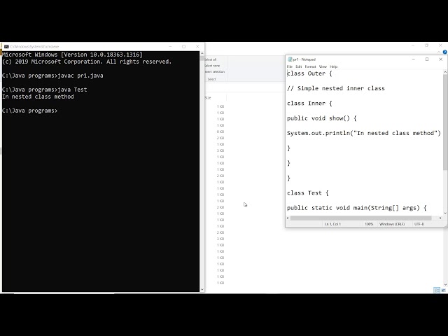 Inner Classes in Java-Practical examples in inner class java