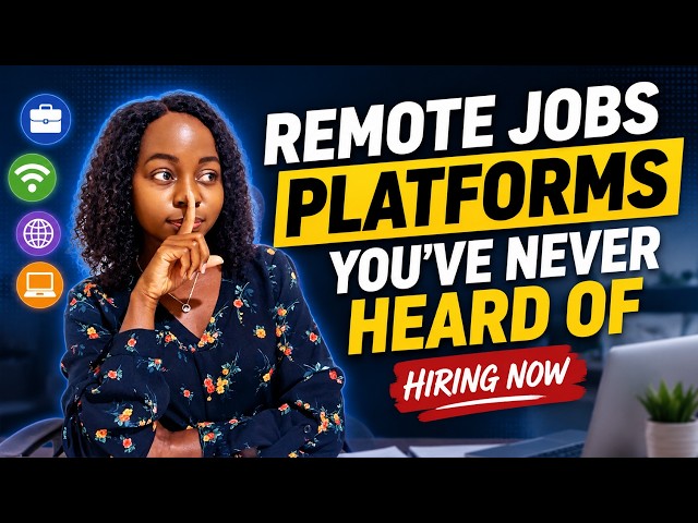 Hidden Remote Job Websites You Need to Know About in 2026 — Real Platforms, Real Opportunities