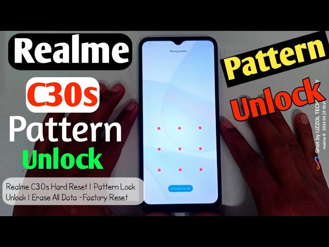 How To Realme C30s Hard Reset- Forgotten Password/Factory Reset(Uzzol Technology)