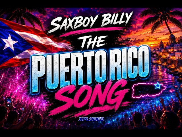 Saxboy Billy - The Puerto Rico Song (Tiktok Visual)