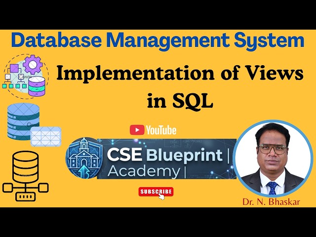 Implementation of Views in SQL | CREATE VIEW, UPDATE VIEW & DROP VIEW | DBMS