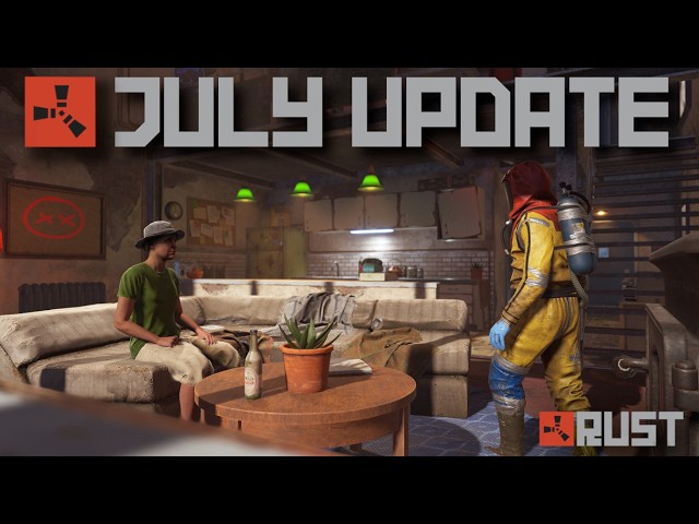 Clan System, Softcore Changes, Rentable rooms and shops & more | Rust July Update