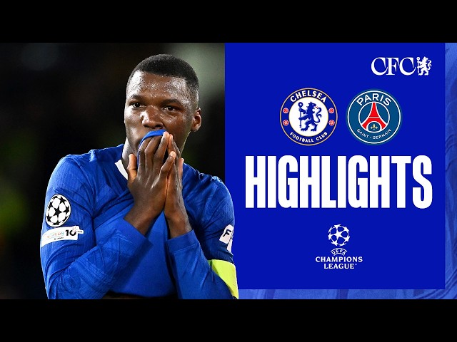 Chelsea 0-3 PSG (GOL TOTAL 2-8) | RESUMEN | Liga de Campeones 2025/26