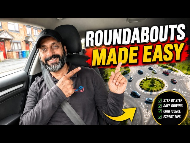 Roundabout Driving Made Easy | UK Driving Guide