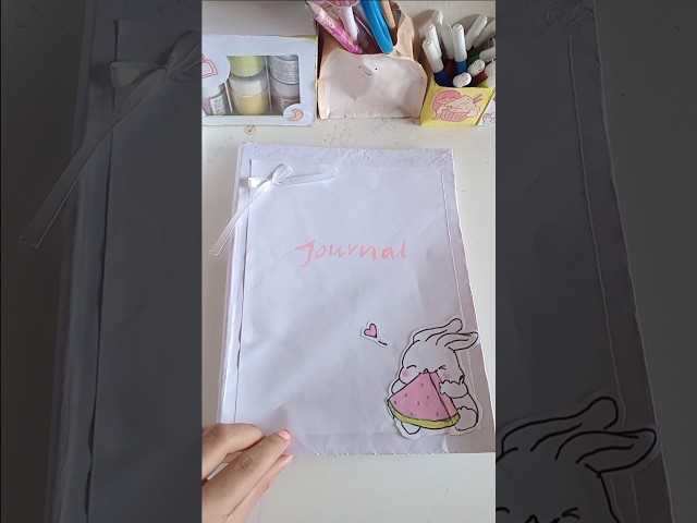 cute journal cover page#trending #diy #homemadepapercraft #shorts #cuddle #cloud