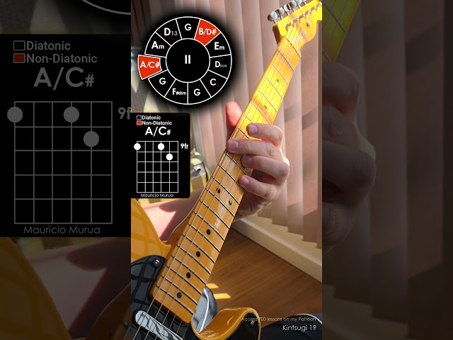 Chords Melody Kintsugi 19 #guitar #guitarsolo #guitarist