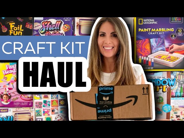 I bought EVERY craft kit Amazon TOLD ME TO