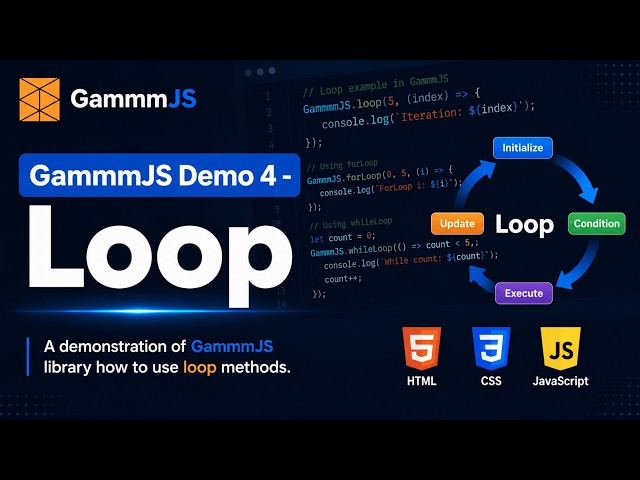 GammmJS Demo 4 - Loop