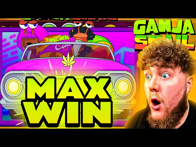 INSANE WINS ON THE *NEW* GANJA SNAIL SLOT