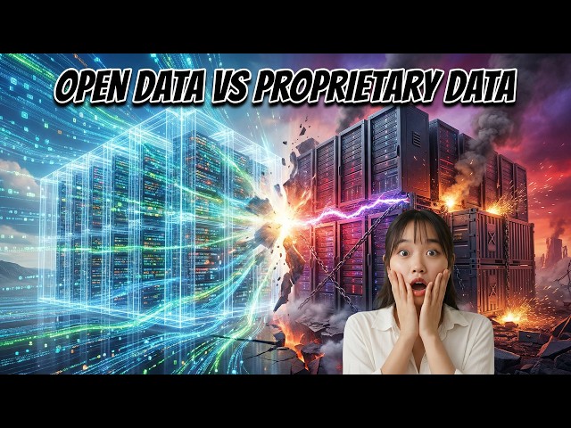 Open Data vs  Proprietary Data (15 Minutes)
