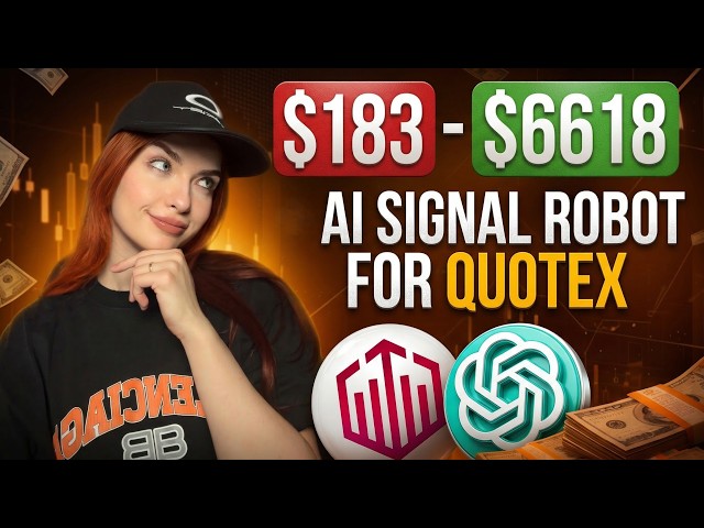 AI SIGNAL ROBOT FOR QUOTEX | BINARY OPTIONS TRADING BOT 2026