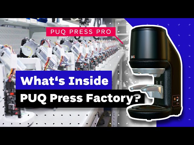 From This Factory To +100,000 Coffee Shops Around the World: PUQ Press Factory Tour (2025 Edition!)