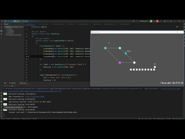 KDLib: A Simple, Cross-Platform Game Framework for C#