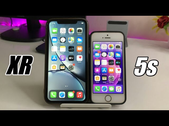 iPhone XR vs iPhone 5s - 2021