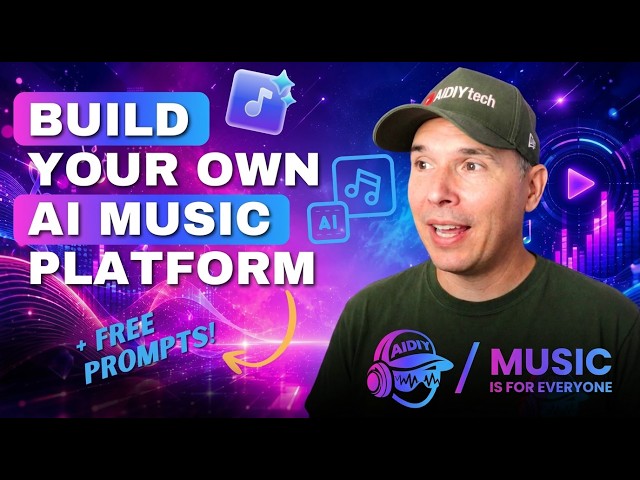 Build Your Own AI Music Platform (No Coding!)