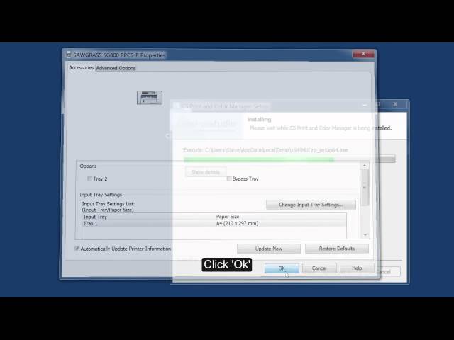 Installing CreativeStudio Software on Windows