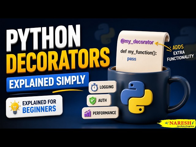 Python Decorators Explained Simply: Explained for Beginners | AI Jobs 2026 | Python AI Jobs 2026.