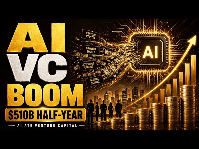 Inside a $510B Half-Year | How AI Ate Global Venture Capital | Uplatz