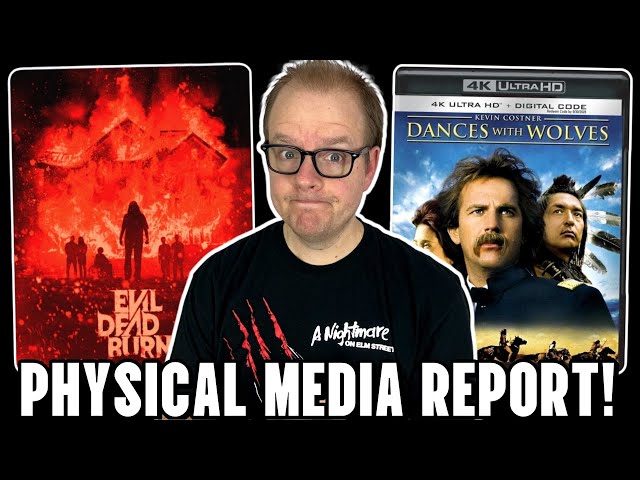 Evil Dead BURN And Dances With WOLVES On 4K! | The Physical MEDIA Report #324